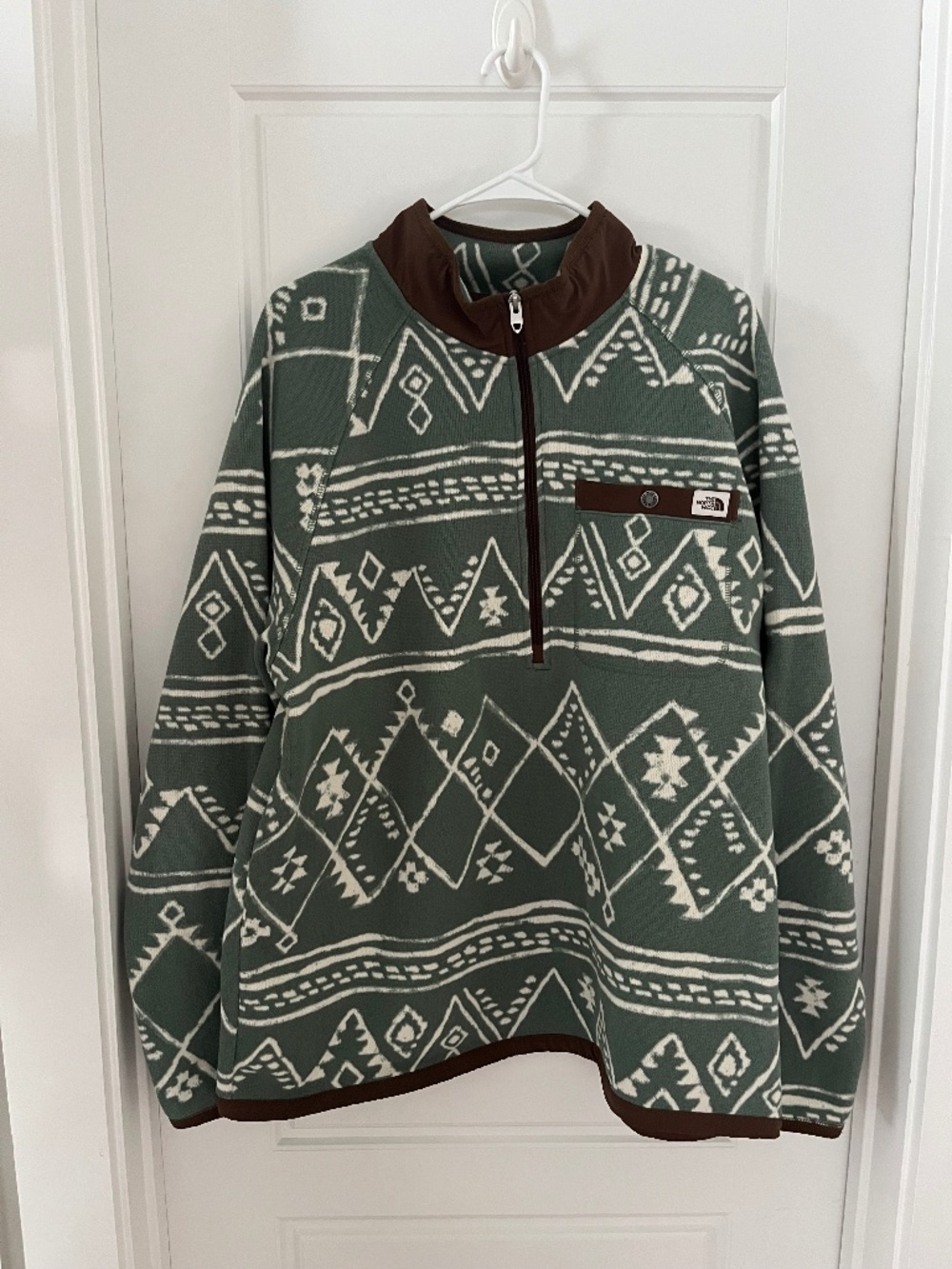 Men’s North Face Long-Sleeve Fleece 1/2 Zip